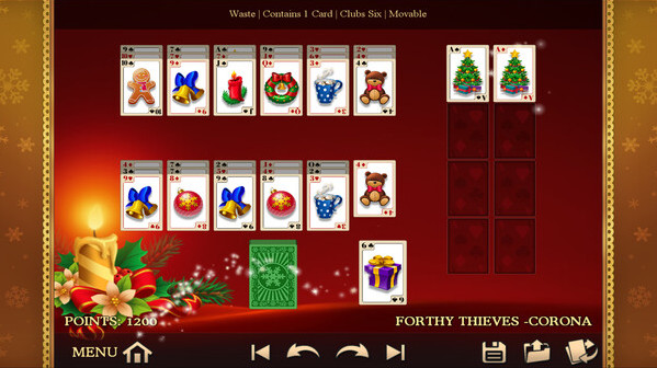 Игра Happy Wonderland Solitaire, скриншот