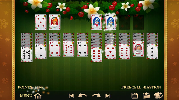 Игра Happy Wonderland Solitaire, скриншот