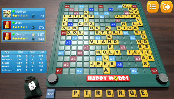 Игра Happy Words, скриншот