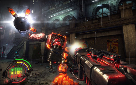 Игра Hard Reset Extended Edition, скриншот