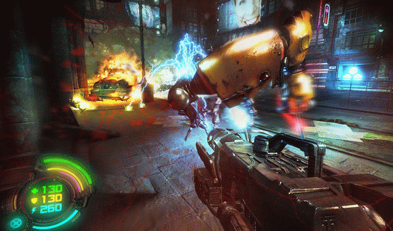 Игра Hard Reset Extended Edition, скриншот