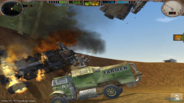 Игра Hard Truck Apocalypse / Ex Machina, скриншот