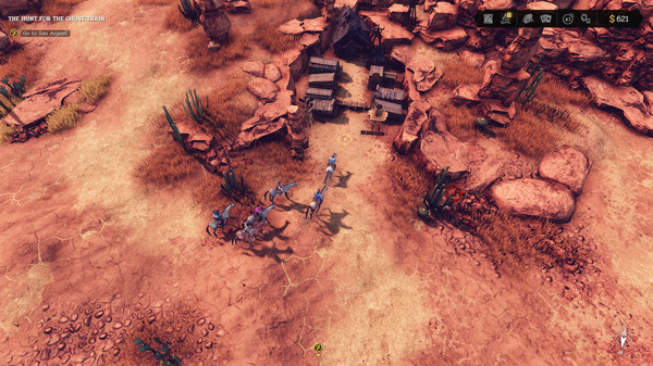 Игра Hard West 2, скриншот