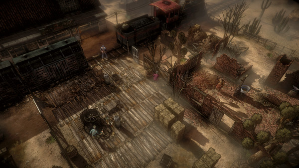 Игра Hard West: Scars of Freedom DLC, скриншот