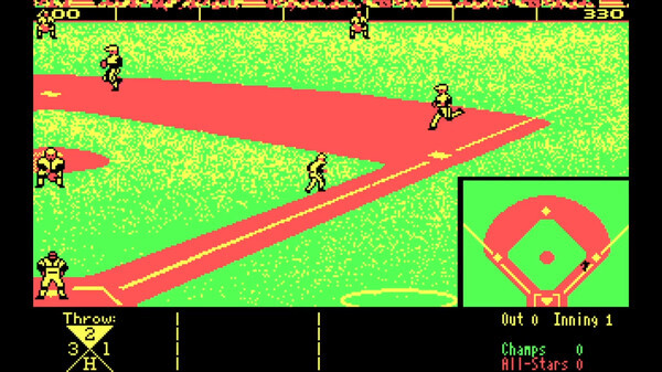 Игра HardBall! + HardBall II, скриншот