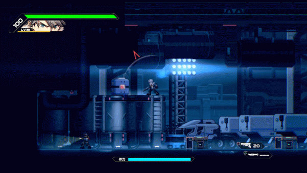 Игра HARDCORE MECHA, скриншот