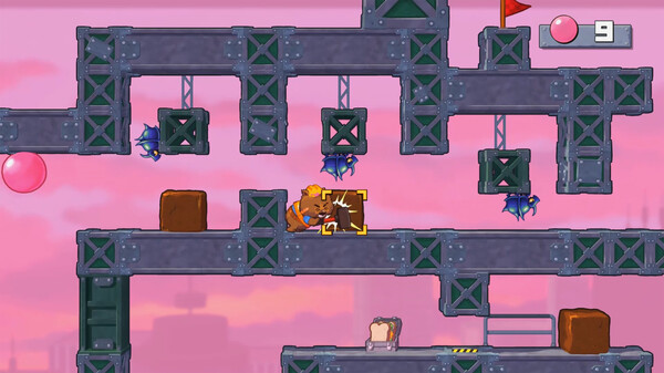 Игра Hardhat Wombat, скриншот