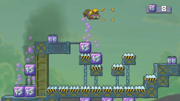 Игра Hardhat Wombat, скриншот