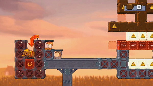 Игра Hardhat Wombat, скриншот