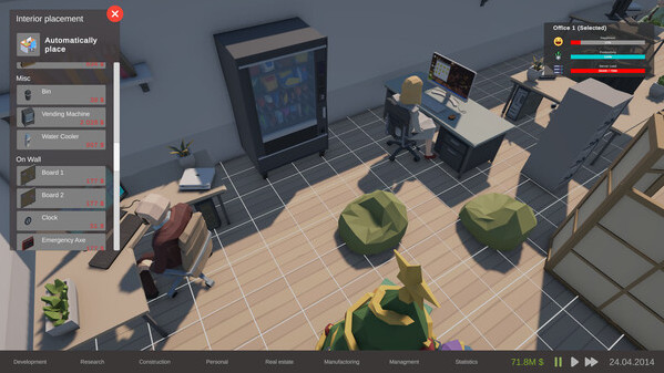 Игра Hardware Tycoon, скриншот