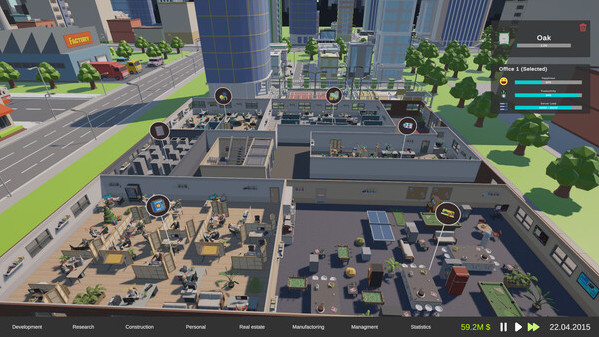 Игра Hardware Tycoon, скриншот