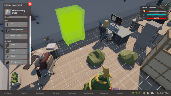 Игра Hardware Tycoon, скриншот