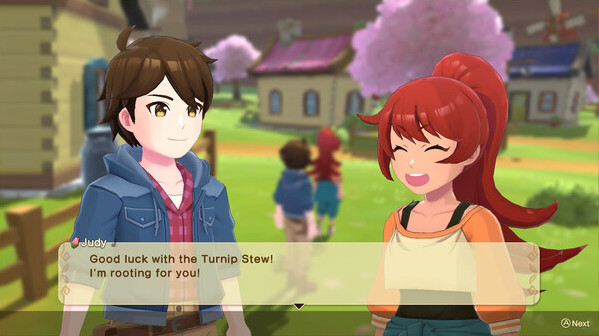 Игра Harvest Moon: The Winds of Anthos, скриншот