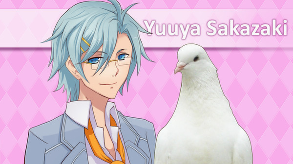 Игра Hatoful Boyfriend, скриншот