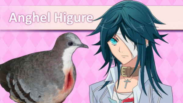 Игра Hatoful Boyfriend, скриншот