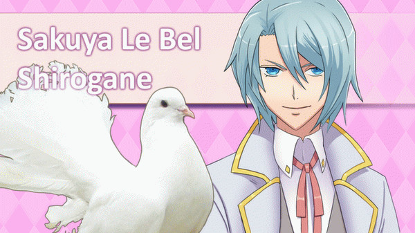 Игра Hatoful Boyfriend, скриншот