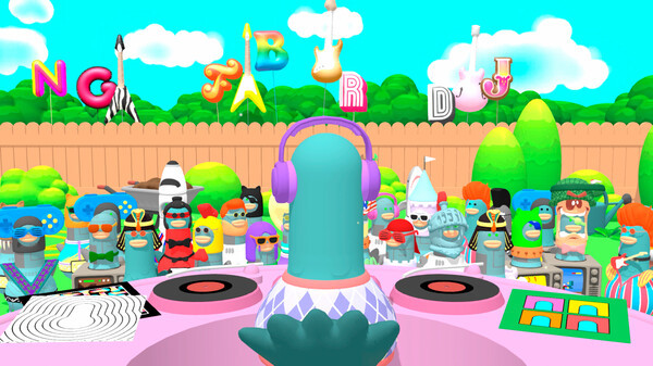 Игра Headbangers: Rhythm Royale, скриншот