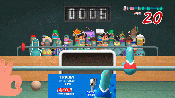 Игра Headbangers: Rhythm Royale, скриншот