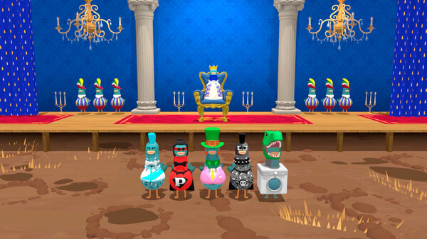 Игра Headbangers: Rhythm Royale, скриншот