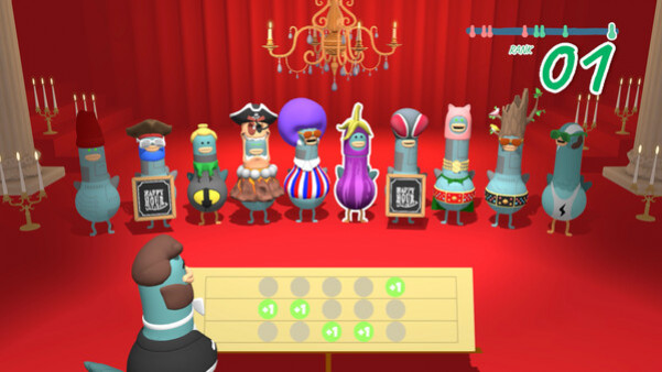 Игра Headbangers: Rhythm Royale, скриншот