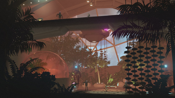Игра Headlander, скриншот