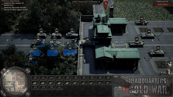 Игра Headquarters: Cold War, скриншот