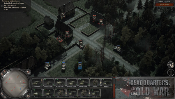 Игра Headquarters: Cold War, скриншот