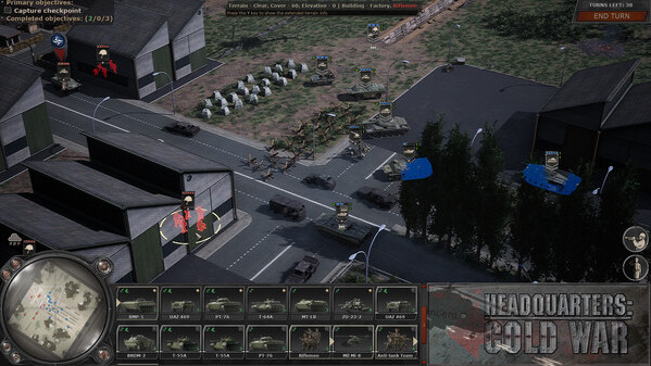 Игра Headquarters: Cold War, скриншот