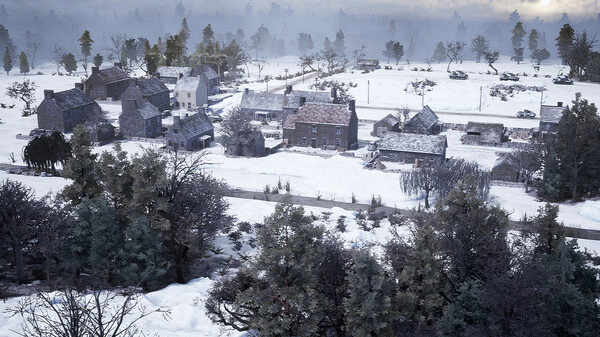 Игра Headquarters: World War II - Ardennes, скриншот