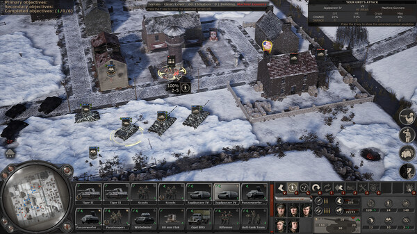 Игра Headquarters: World War II - Ardennes, скриншот
