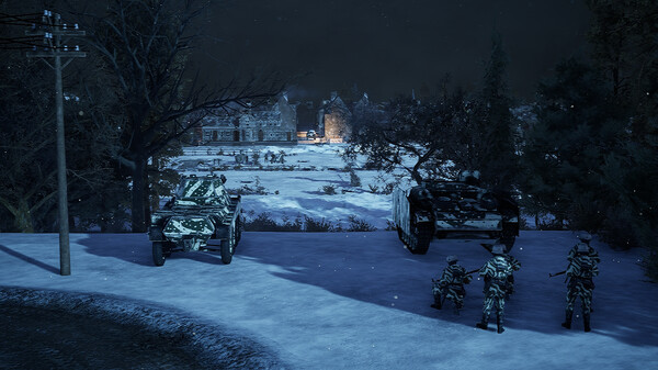 Игра Headquarters: World War II - Ardennes, скриншот