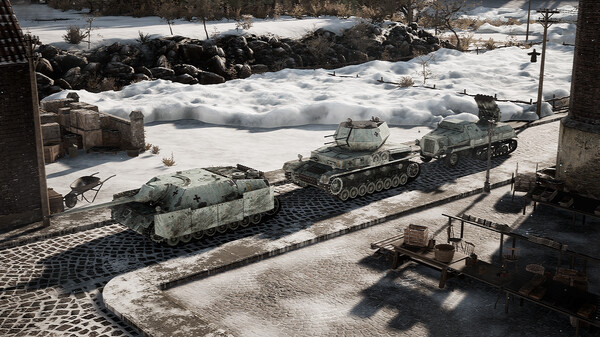 Игра Headquarters: World War II - Ardennes, скриншот