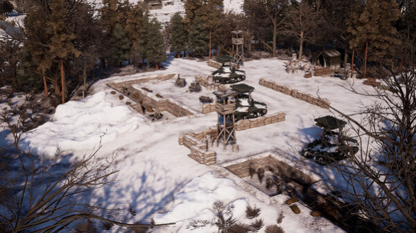 Игра Headquarters: World War II - Ardennes, скриншот