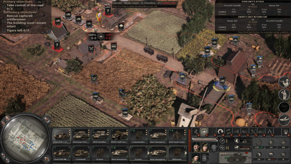 Игра Headquarters: World War II - Market Garden, скриншот