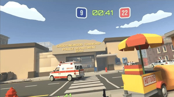 Игра Headshot VR, скриншот