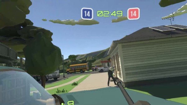 Игра Headshot VR, скриншот