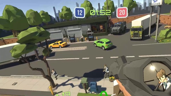 Игра Headshot VR, скриншот