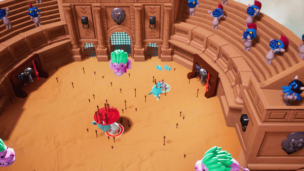 Игра Headsnatchers, скриншот