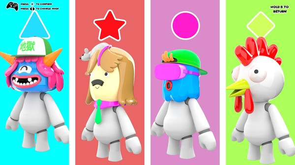 Игра Headsnatchers, скриншот