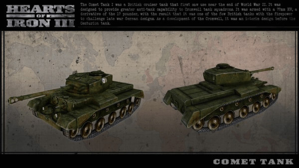 Игра Hearts of Iron III: British Vehicle Spritepack, скриншот
