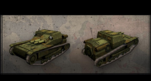 Игра Hearts of Iron III: Italian Vehicle Pack, скриншот