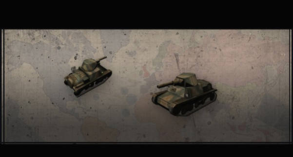 Игра Hearts of Iron III: Italian Vehicle Pack, скриншот