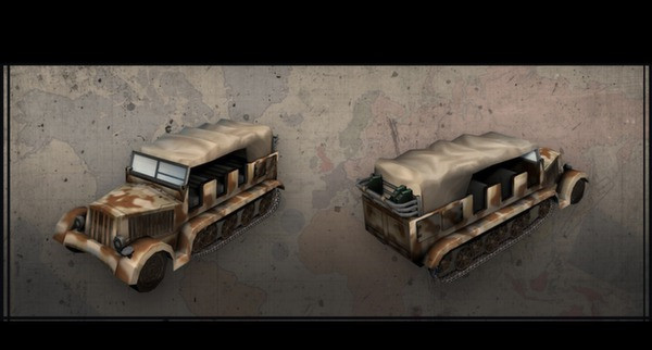 Игра Hearts of Iron III: Italian Vehicle Pack, скриншот