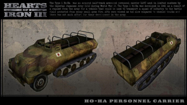 Игра Hearts of Iron III: Japanese Vehicle Spritepack, скриншот
