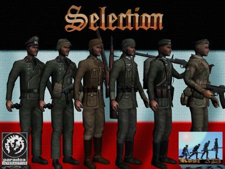 Игра Hearts of Iron III: Mega German Spritepack, скриншот