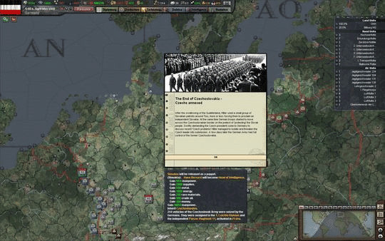 Игра Hearts of Iron III Semper Fi: Dies Irae Götterdämmerung, скриншот