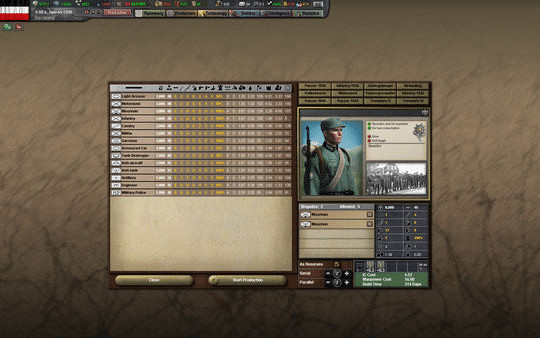 Игра Hearts of Iron III Semper Fi: Dies Irae Götterdämmerung, скриншот