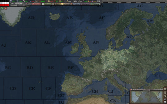 Игра Hearts of Iron III Semper Fi: Dies Irae Götterdämmerung, скриншот