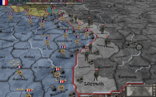 Игра Hearts of Iron III: Sounds of Conflict, скриншот