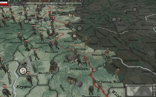 Игра Hearts of Iron III: Sounds of Conflict, скриншот